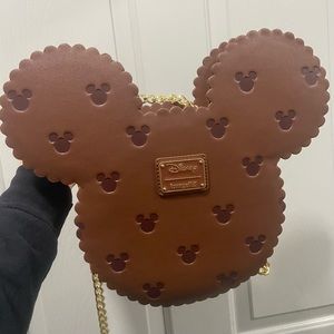 Mickey Mouse Ice Cream Sandwich Crossbody Loungefly Bag